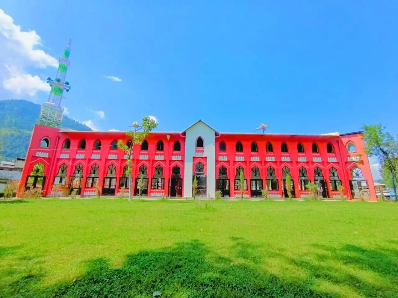 A Beautiful View of Baitur Rahman Grand Mosque