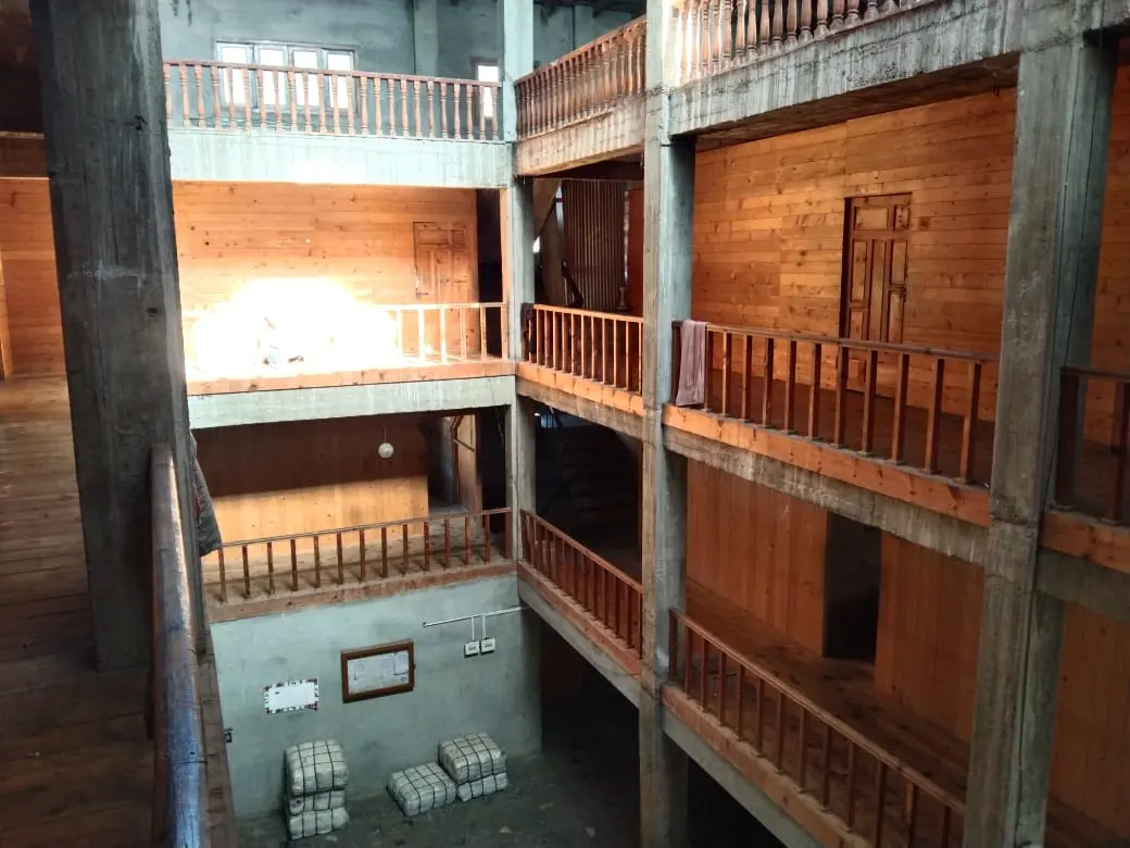 Inside madrasa